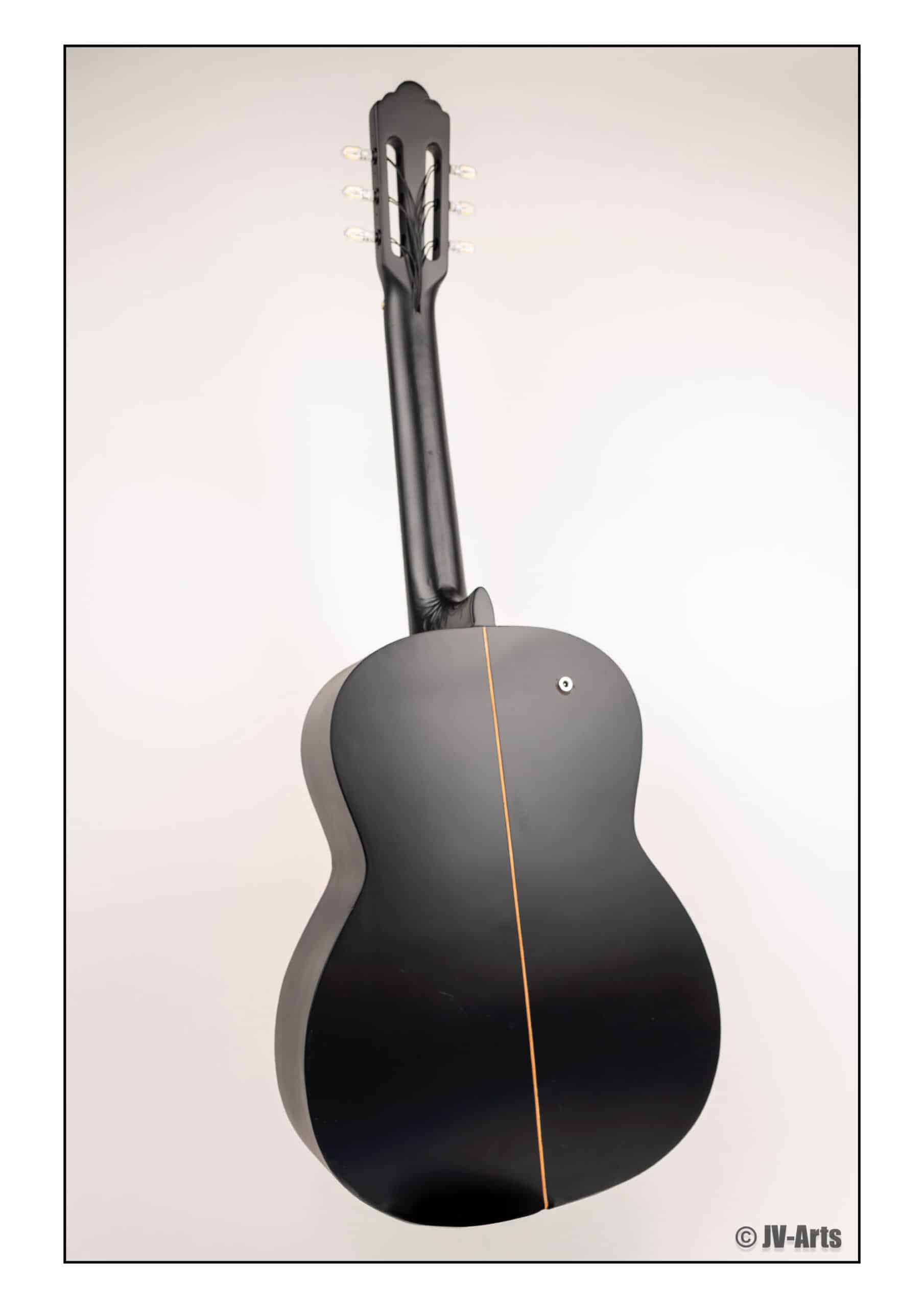 05 Guitare décorée "Motard explosion" avec éclairage Led et enceintes Bluetooth – Image 3