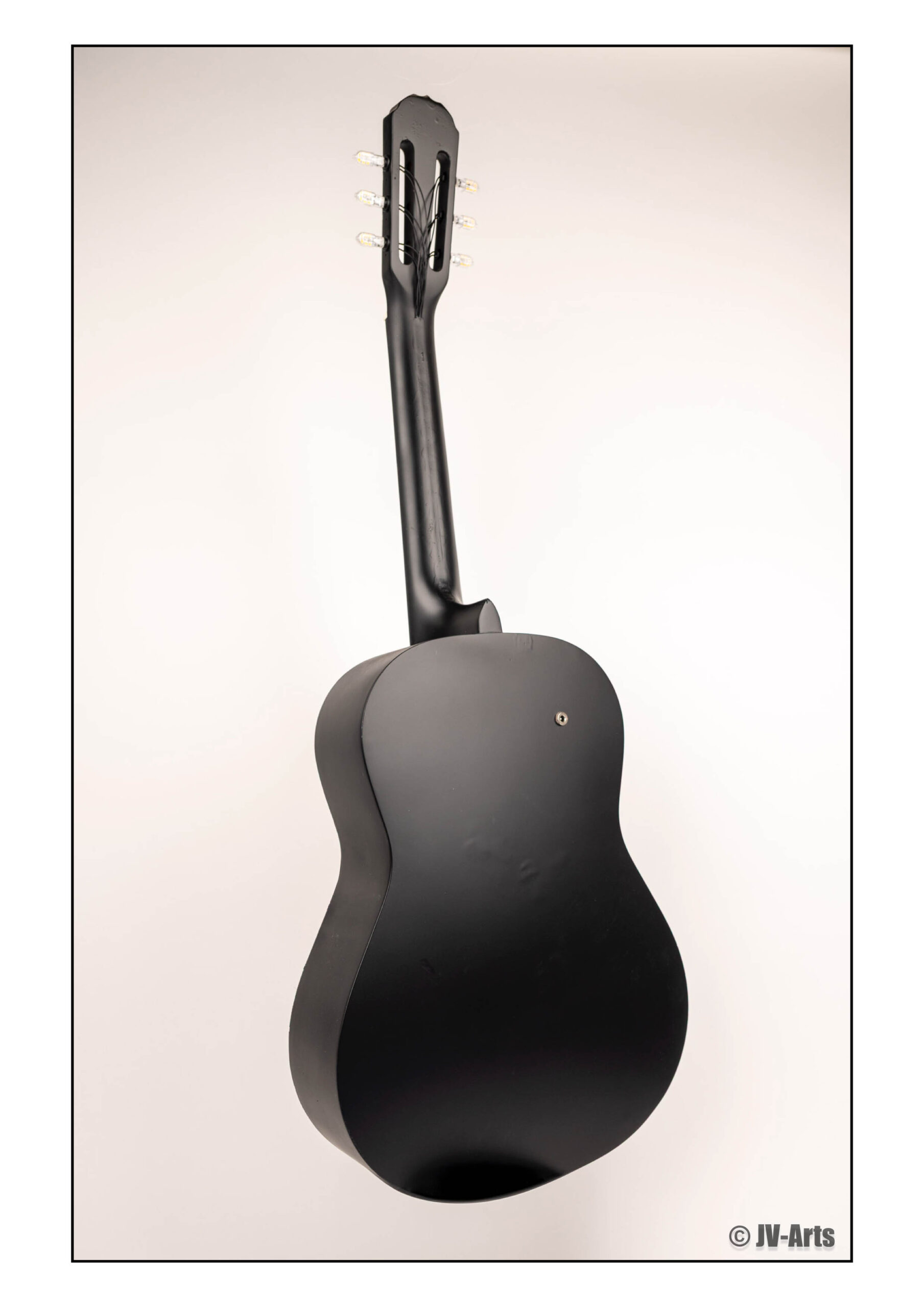 01 Guitare décorée "Visage couleurs" avec éclairage Led et enceintes Bluetooth – Image 3